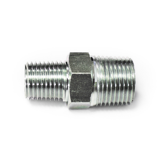 QTech M X M Hose Connection Adapter 1/4" NPT X 3/8" NPT