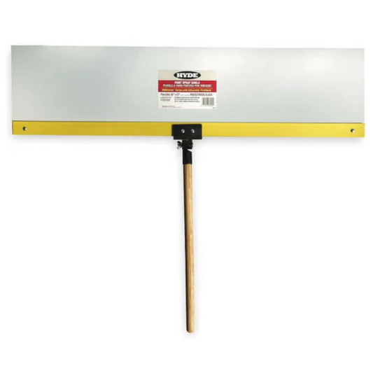 QTech Hyde Aluminium Paint Spray Shield - Flexible 36" X 9"