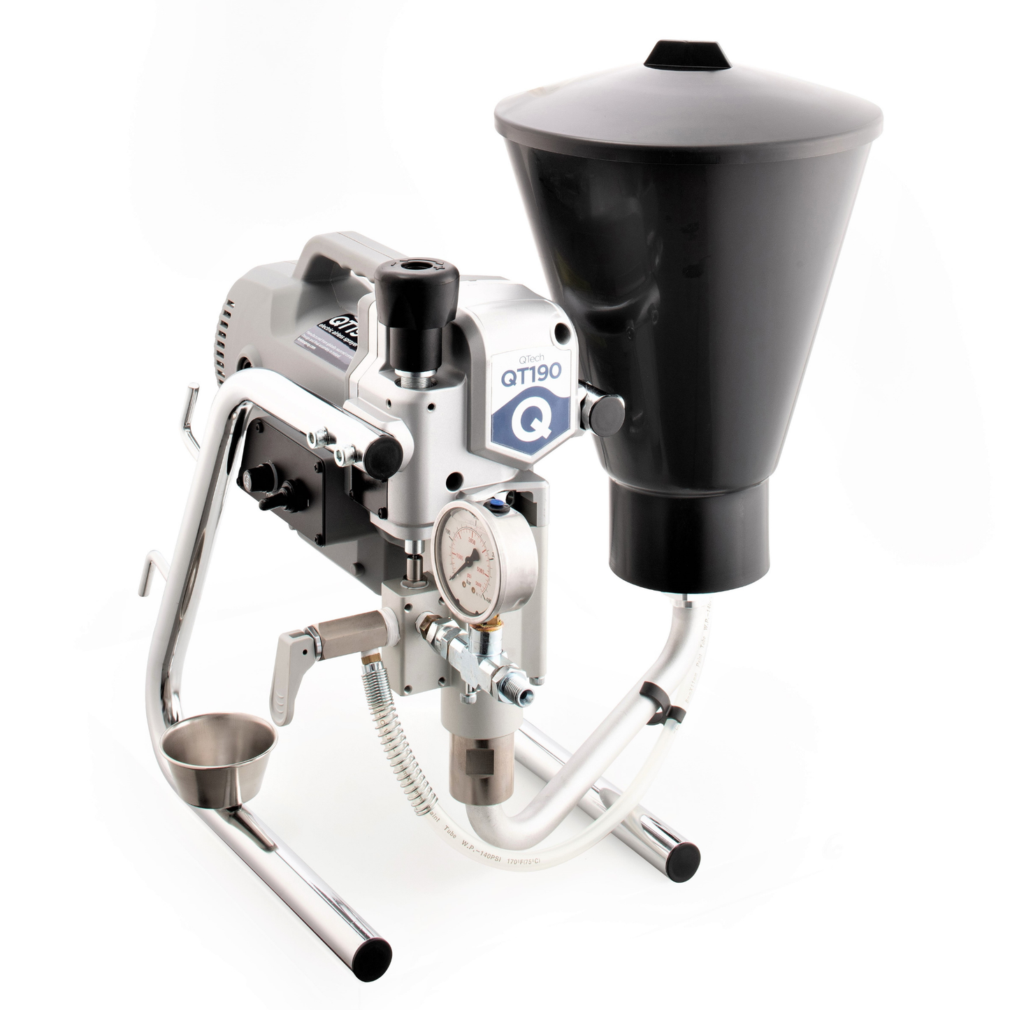 QTech QT190 Plus Airless Paint Sprayer With Gun, Tip & Hose