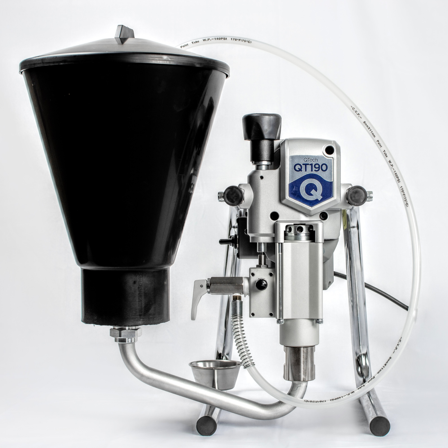 QTech QT190 Plus Airless Paint Sprayer With Gun, Tip & Hose