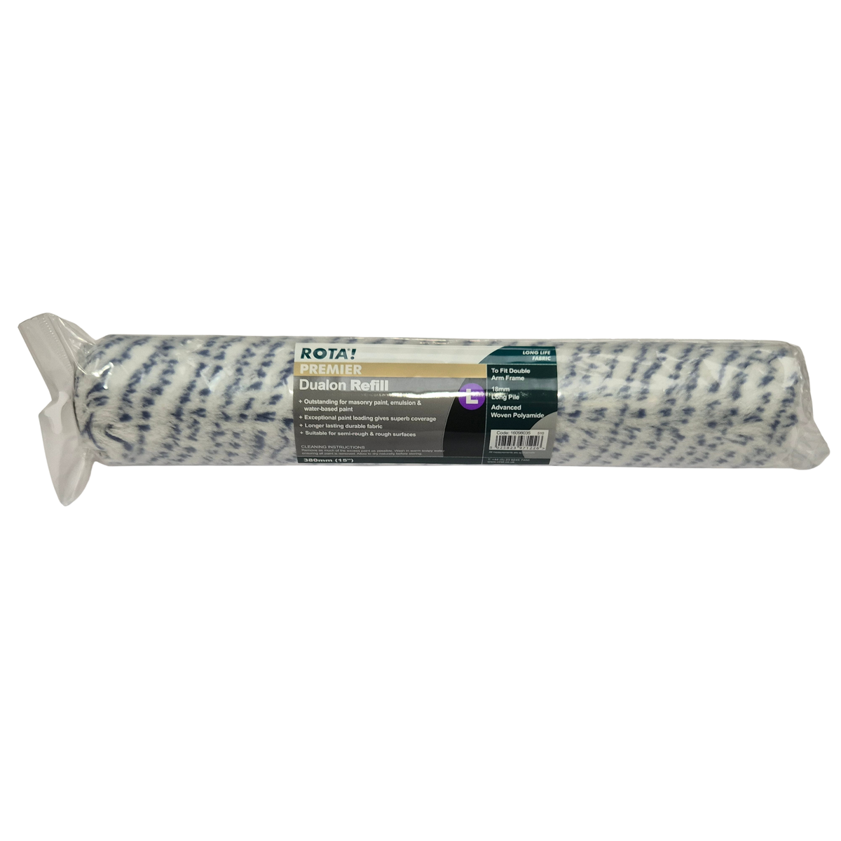ROULEAU POLYAMIDE À POILS LONGS ROTA DUALON 15"