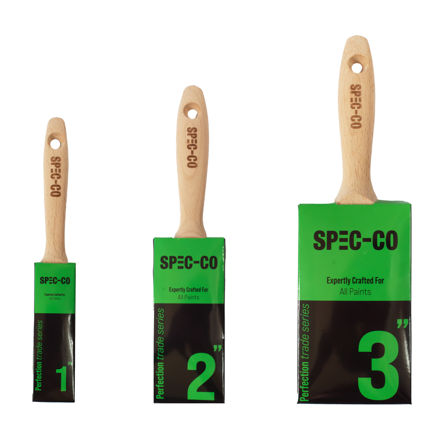 Lot de 3 pinceaux Spec-Co Perfection Trade Series - Coffret