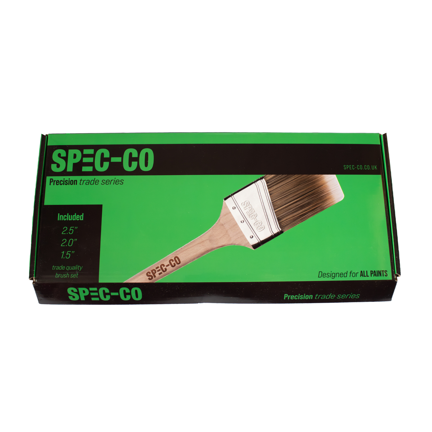 Pinceaux de précision série professionnelle Spec-Co, lot de 3 – coffret