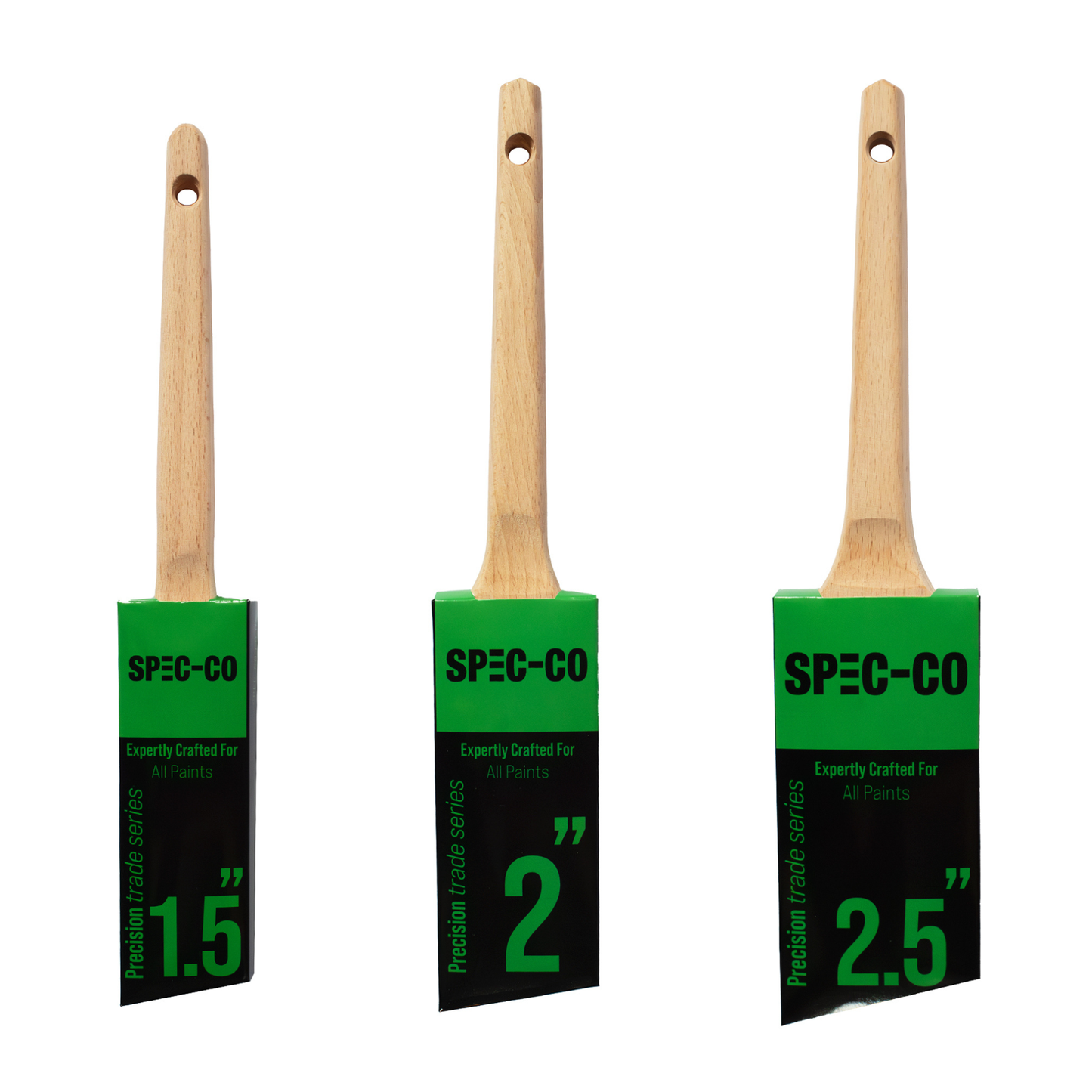 Pinceaux de précision série professionnelle Spec-Co, lot de 3 – coffret