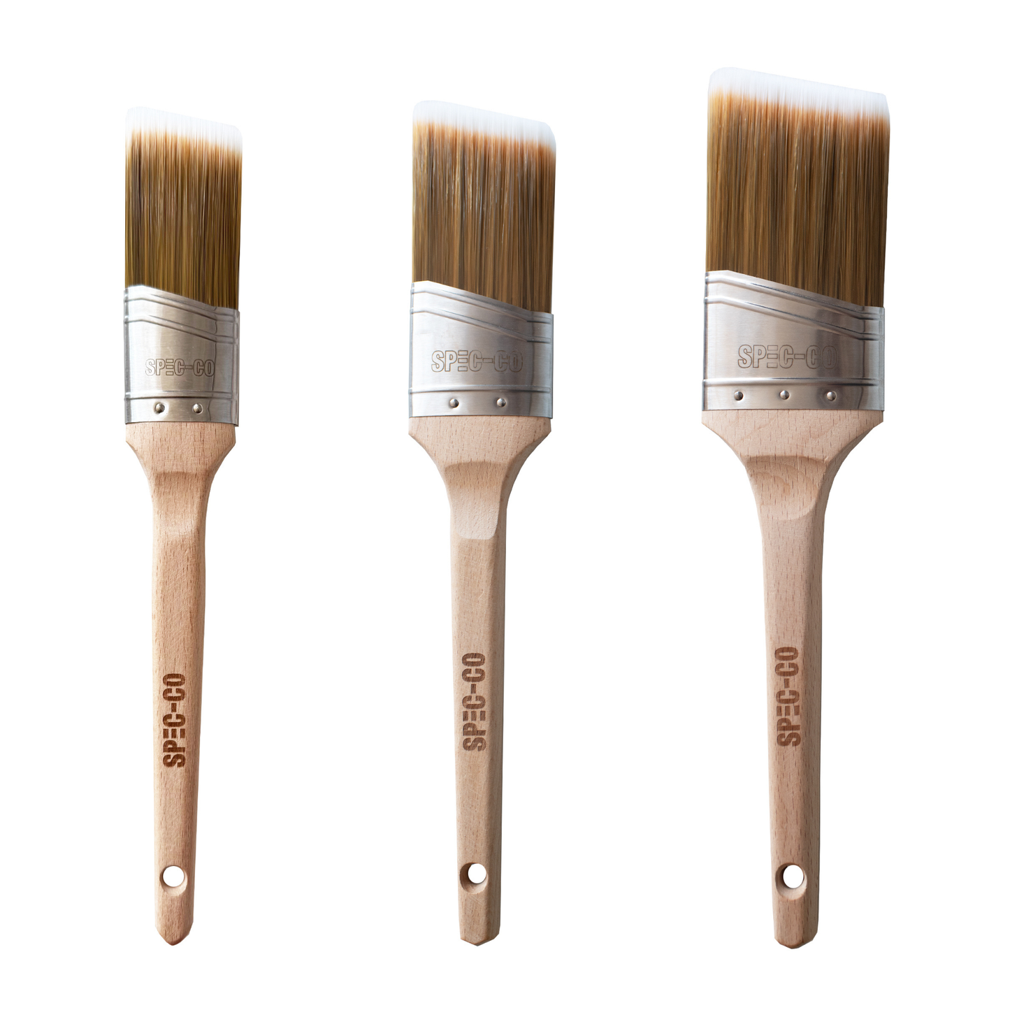 Pinceaux de précision série professionnelle Spec-Co, lot de 3 – coffret