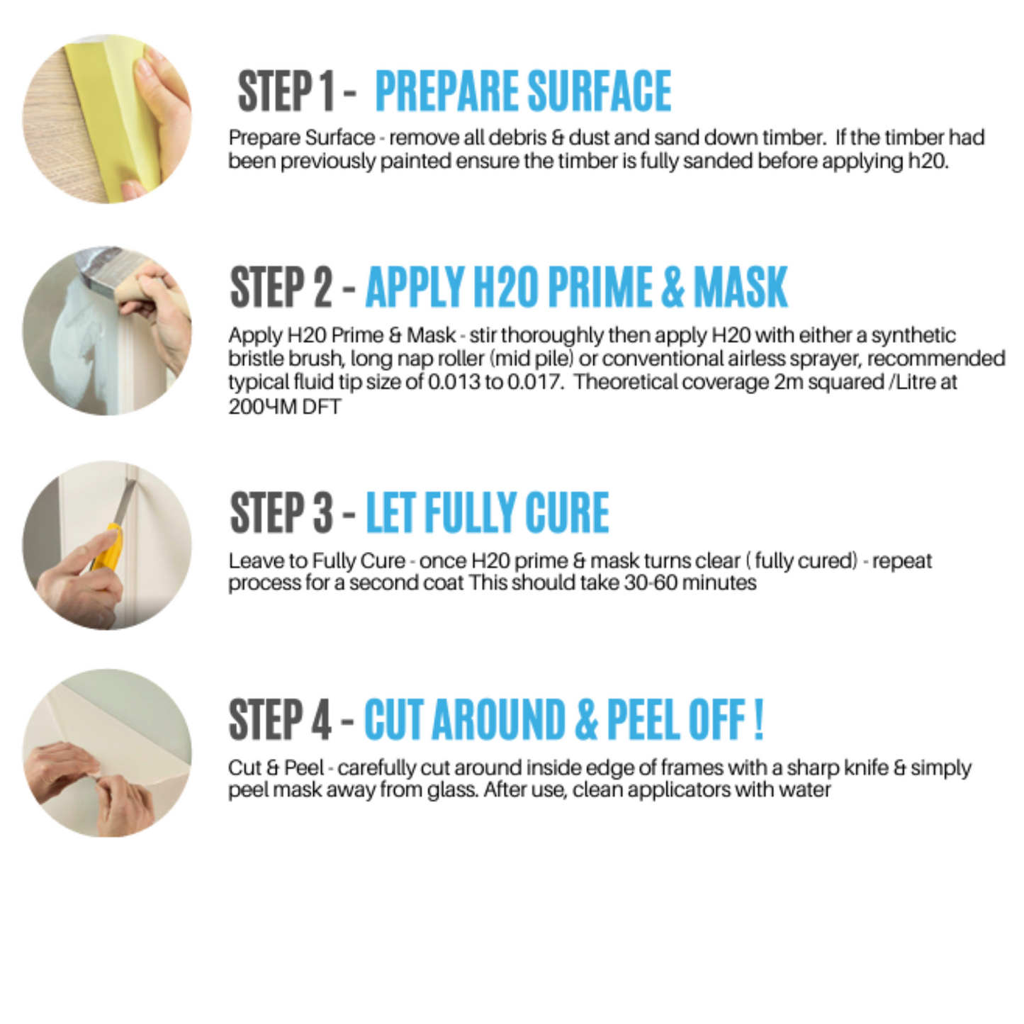 Walther Strong H2O Interior/Exterior Liquid Masking Tape