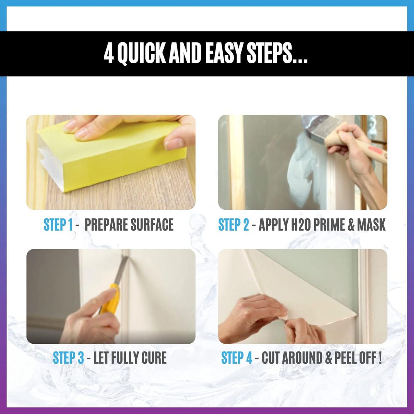 Walther Strong H2O Interior/Exterior Liquid Masking Tape